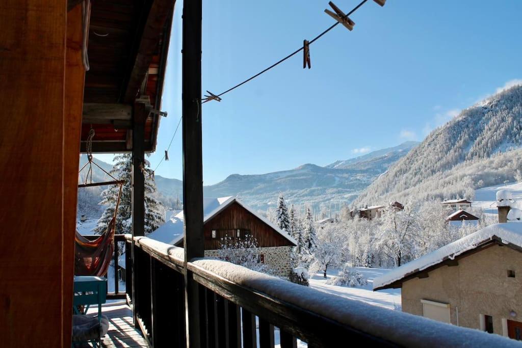 Bel Appartement - Parc National Des Ecrins Pelvoux Exterior foto